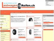Tablet Screenshot of lastwagenreifen.ch
